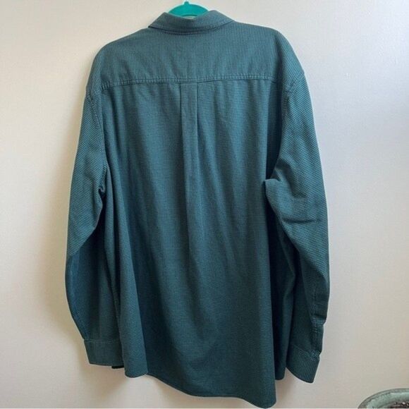 L.L.Bean Men's Wicked Good Flannel Shirt Traditional Fit houndstooth Size  XXL - Picture 5 of 5